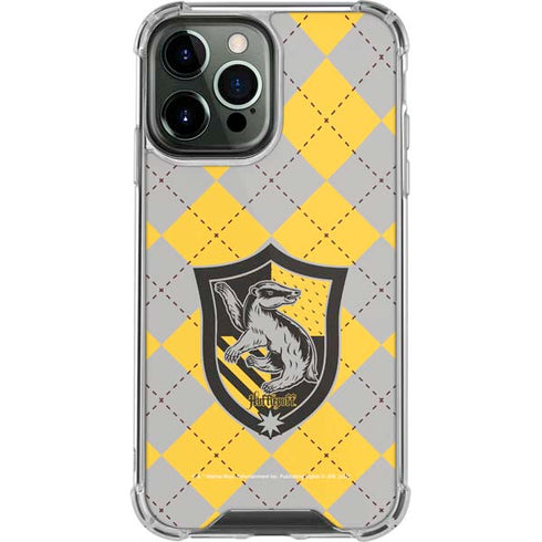 Wizarding World Harry Potter Hufflepuff Crest iPhone 15 Pro Max Clear Case